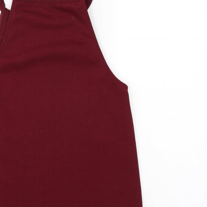 Preloved New Look Womens Red   Basic Tank Size 8 - Label