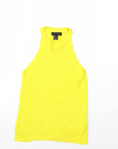 Preloved Atmosphere Womens Yellow   Basic Tank Size 12 - Front
