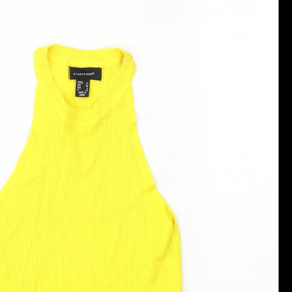 Preloved Atmosphere Womens Yellow   Basic Tank Size 12 - Detail