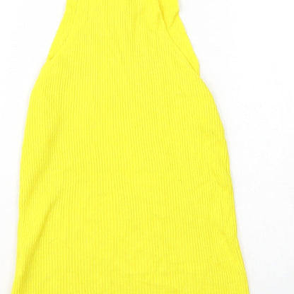 Preloved Atmosphere Womens Yellow   Basic Tank Size 12 - Label