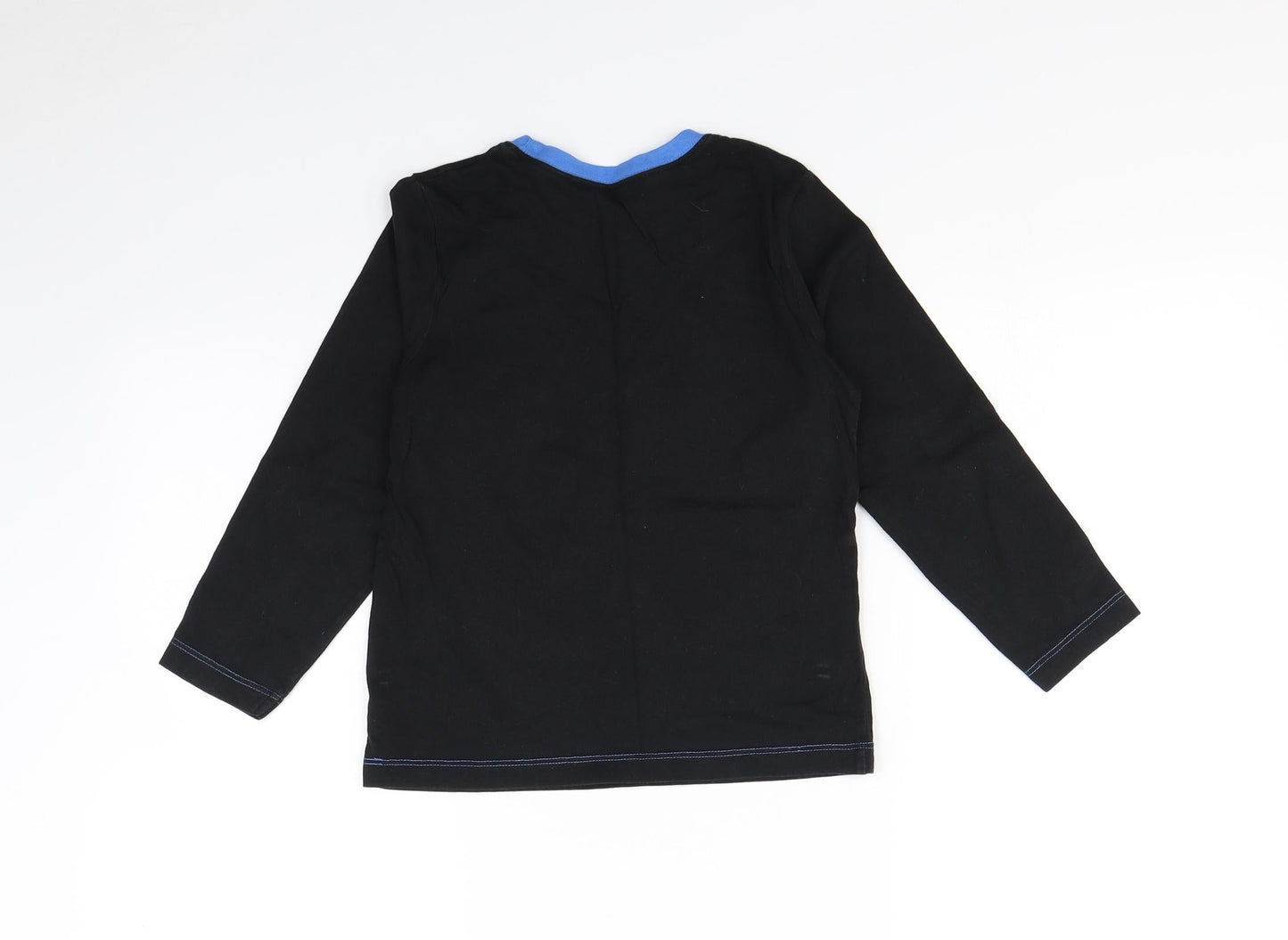 Preworn Boys Black   Basic T-Shirt Size 6 Years  - Batman