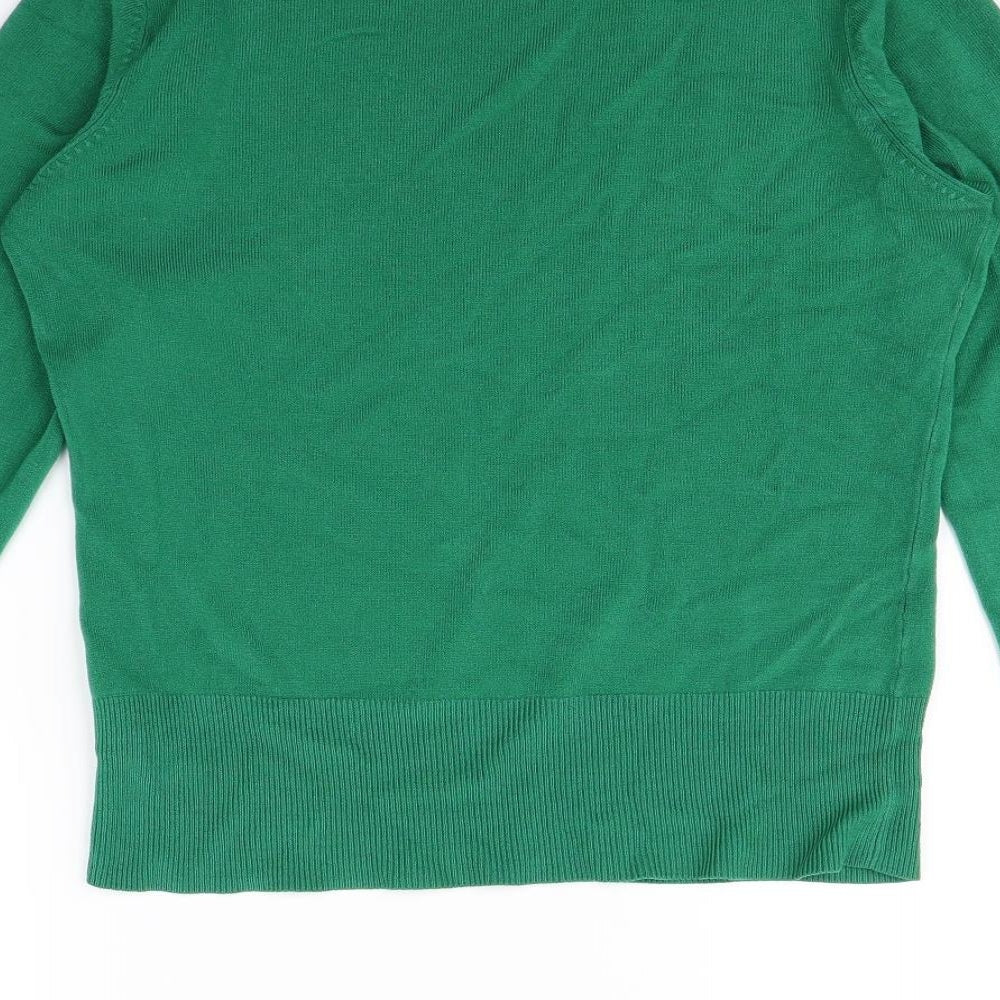 NEXT Womens Green   Pullover Sweatshirt Size 12