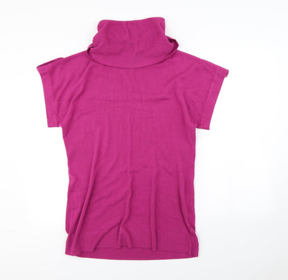 Preloved Sarah Hamilton Womens Purple   Pullover Jumper Size L - Front