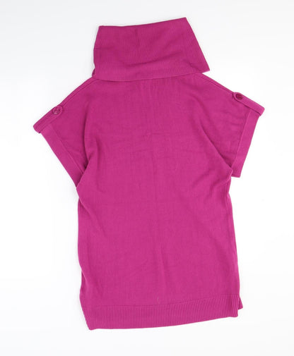 Preloved Sarah Hamilton Womens Purple   Pullover Jumper Size L - Back
