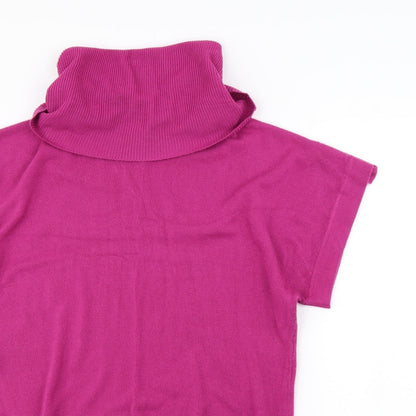 Preloved Sarah Hamilton Womens Purple   Pullover Jumper Size L - Detail