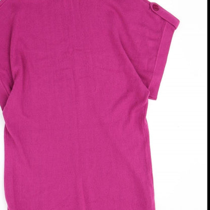 Preloved Sarah Hamilton Womens Purple   Pullover Jumper Size L - Label