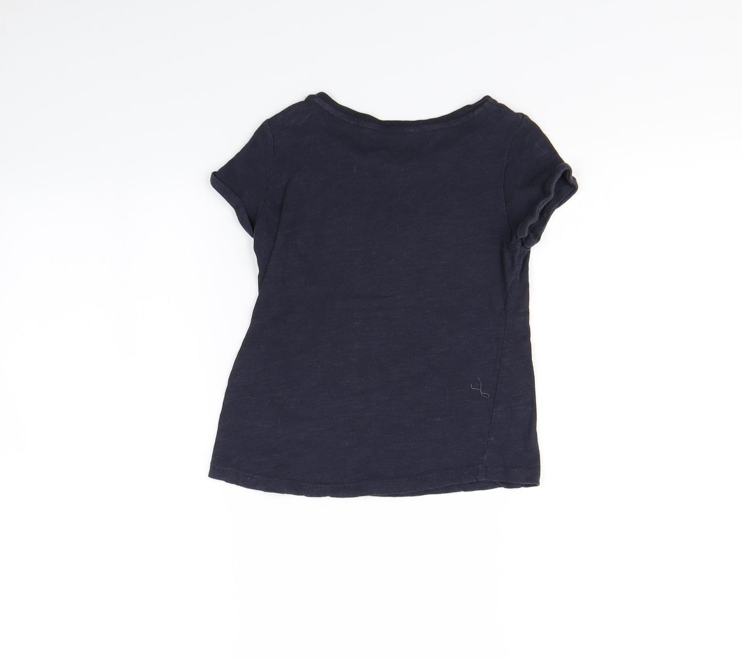 H&M Girls Blue   Basic T-Shirt Size 6 Years