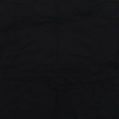 Sama Boys Black   Basic T-Shirt Size 7-8 Years