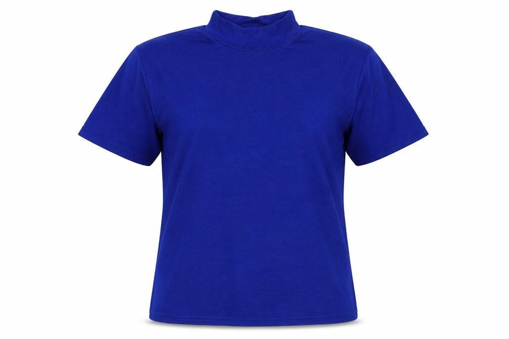 Preworn Womens Blue   Basic T-Shirt Size XL
