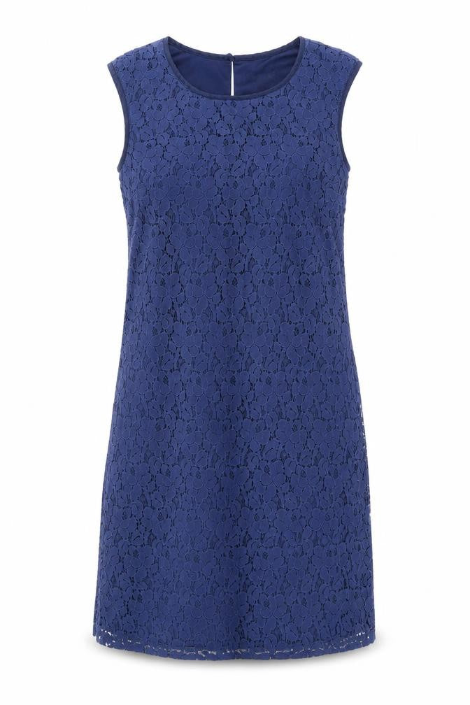 Gap Womens Blue Floral  Shift  Size S  - Lace Layer