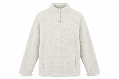 EWM Womens Beige   Full Zip Jumper Size M