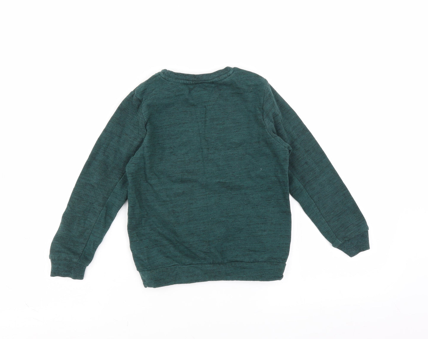 George Boys Green   Pullover Sweatshirt Size 5-6 Years  - fun fun fun