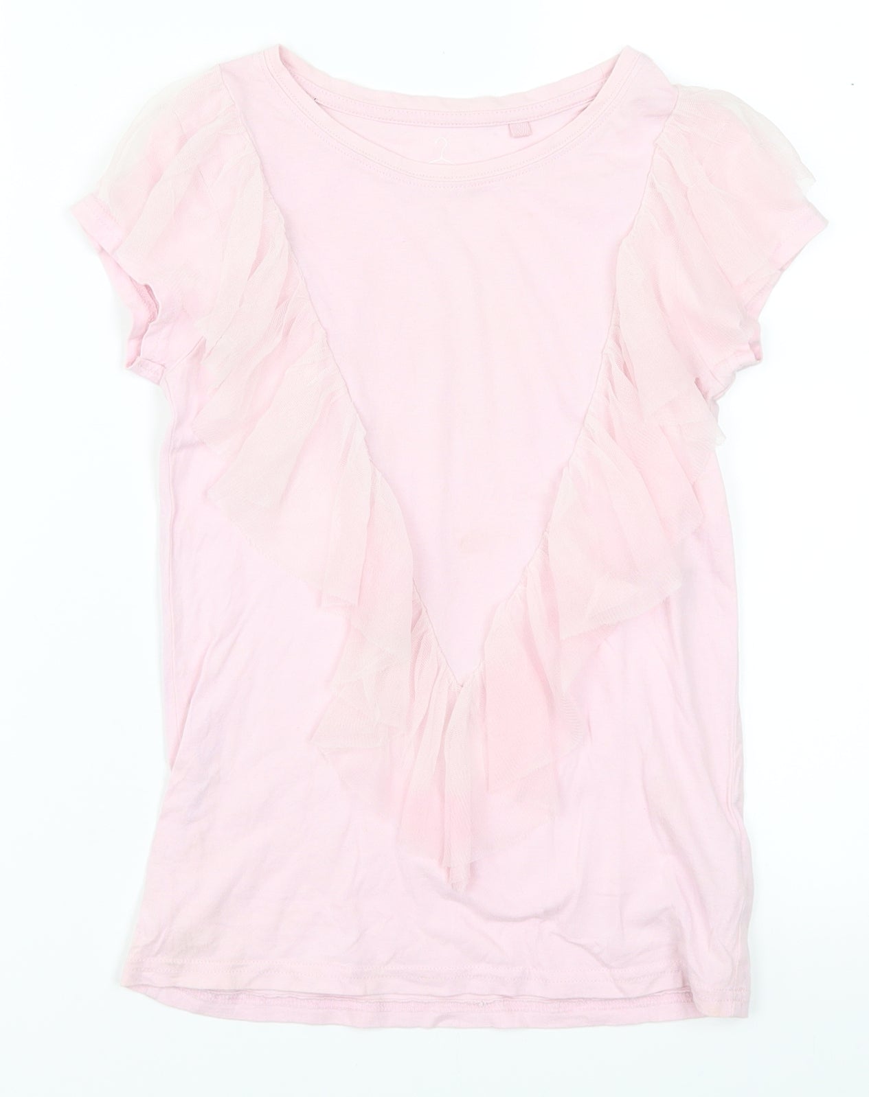 NEXT Girls Pink   Basic T-Shirt Size 10 Years