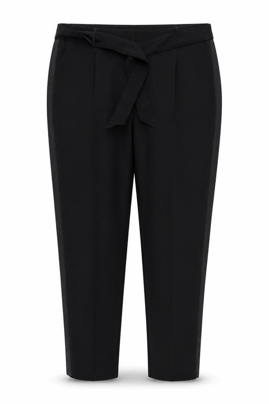 Marks & Spencer Womens Black   Dress Pants Trousers Size 18 L24 in - tapered