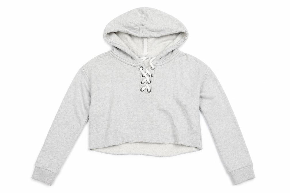 Matalan Girls Green   Pullover Hoodie Size 9 Years  - cropped hoodie