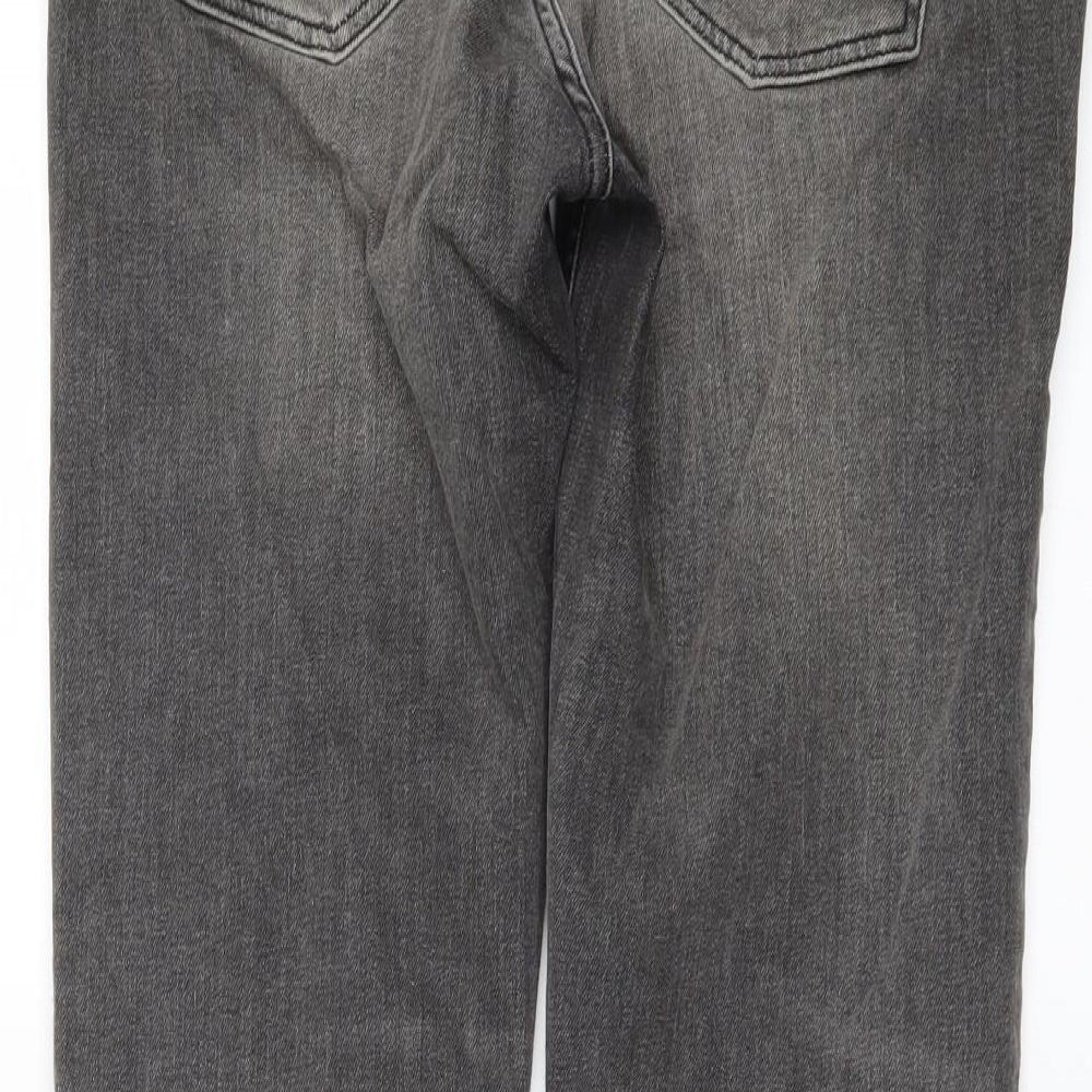Denim & Co. Womens Black  Denim Skinny Jeans Size 10 L26 in