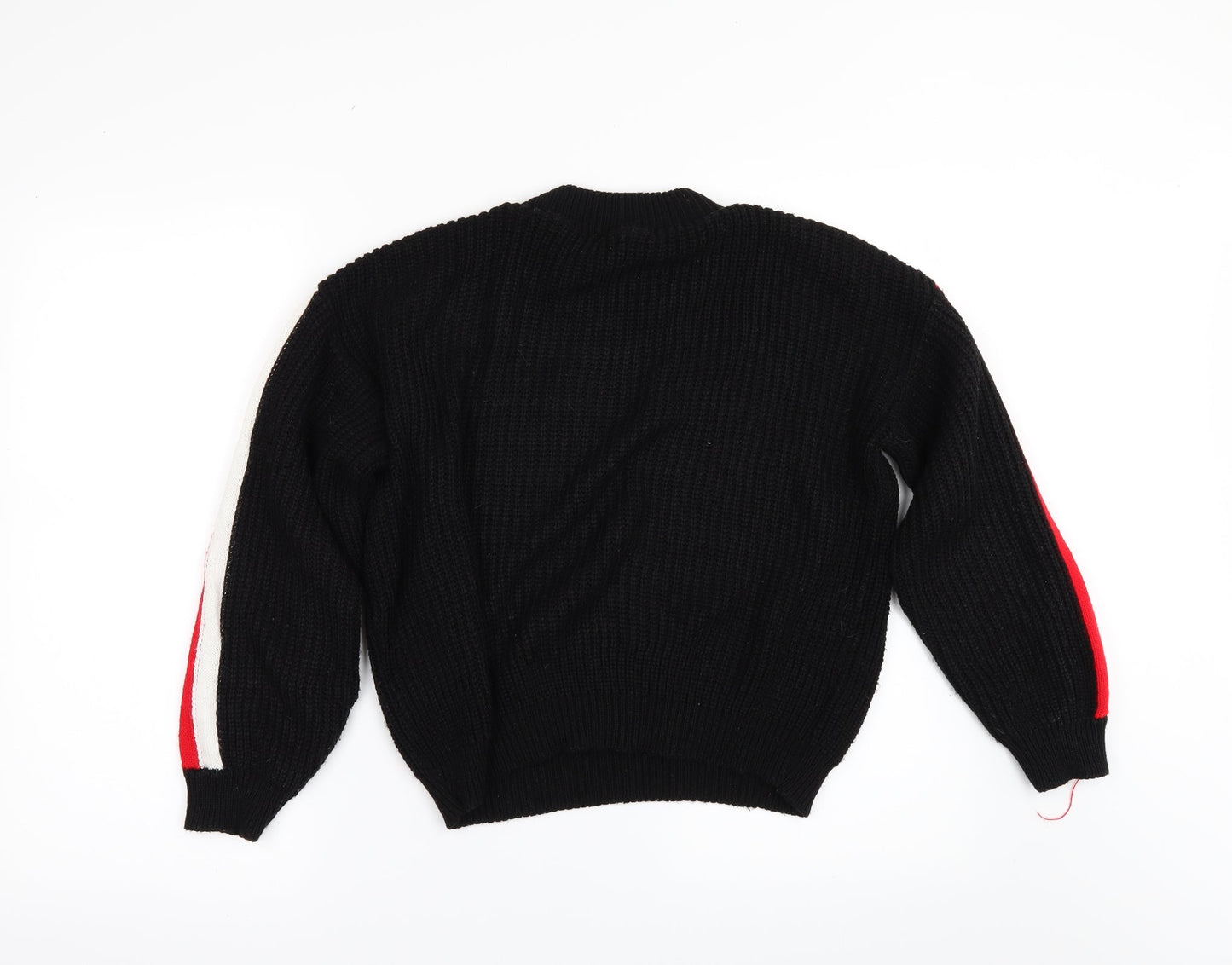 I SAW IT FIRST Womens Black   Pullover Jumper Size L