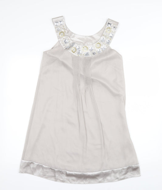 DefinitionN Womens Beige   A-Line  Size 10