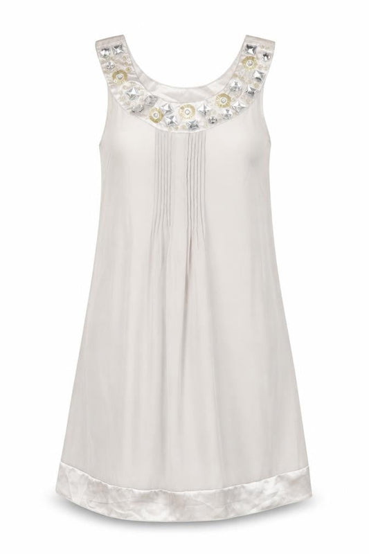 DefinitionN Womens Beige   A-Line  Size 10