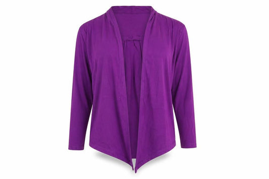 Debenhams Womens Purple   Shrug Jumper Size 10