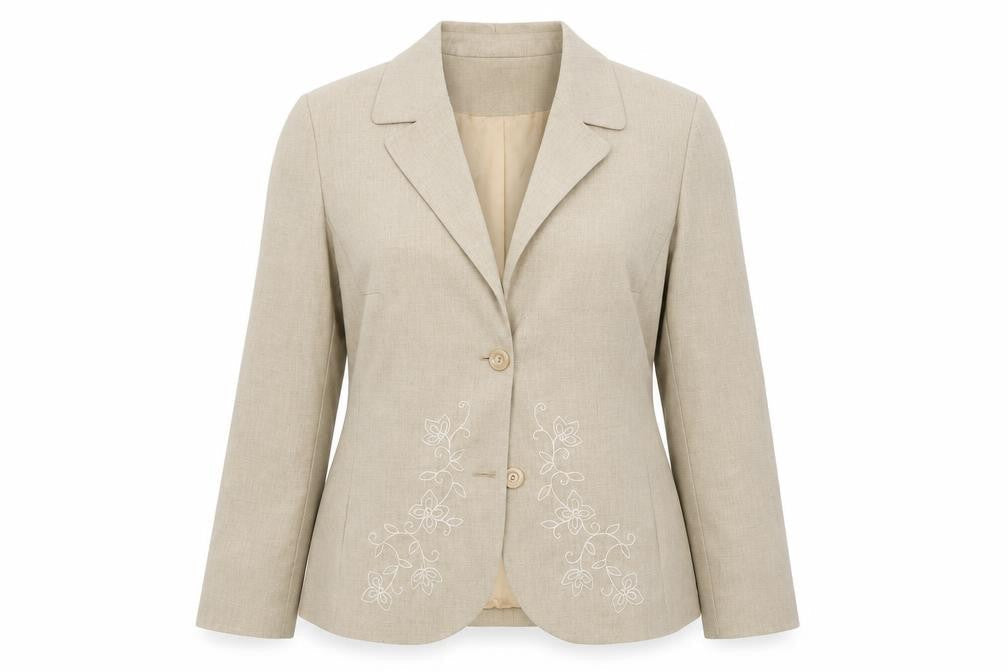 Blanchelle Womens Beige   Jacket  Size 12