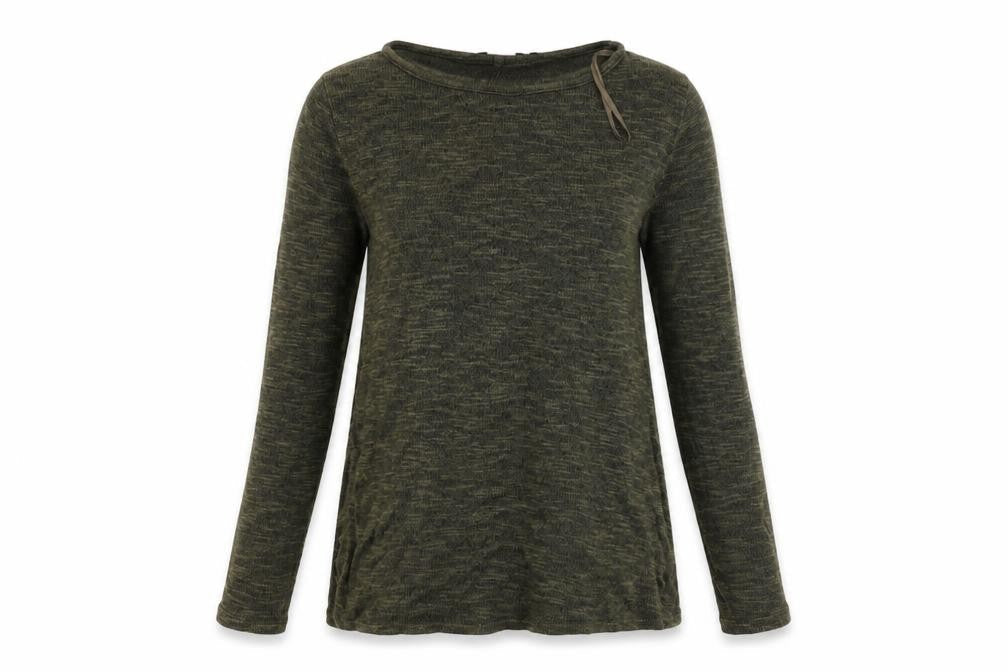 New Look Womens Green  Knit Pullover Jumper Size 8