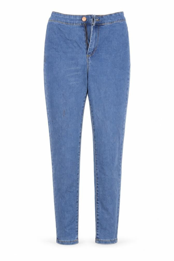 Primark Womens Blue  Denim Skinny Jeans Size 6 L24 in
