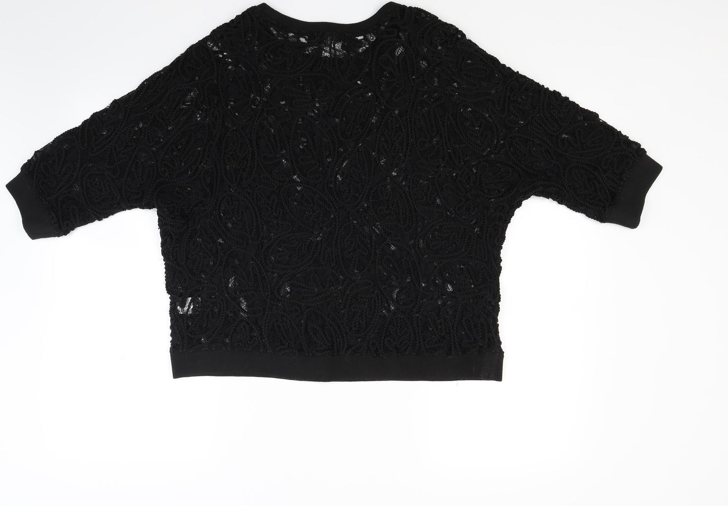 Kaleidoscope Womens Black   Basic T-Shirt Size 10