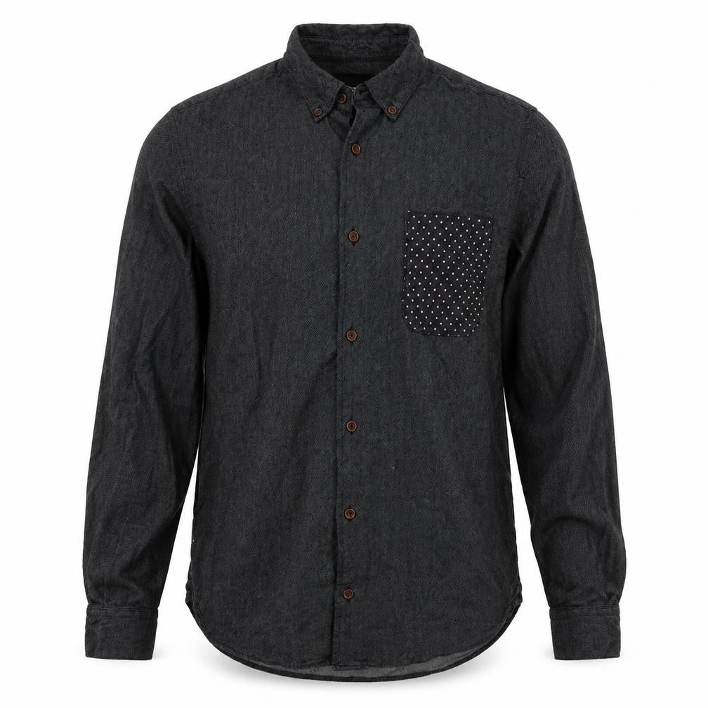 ASOS Mens Black    Button-Up Size S