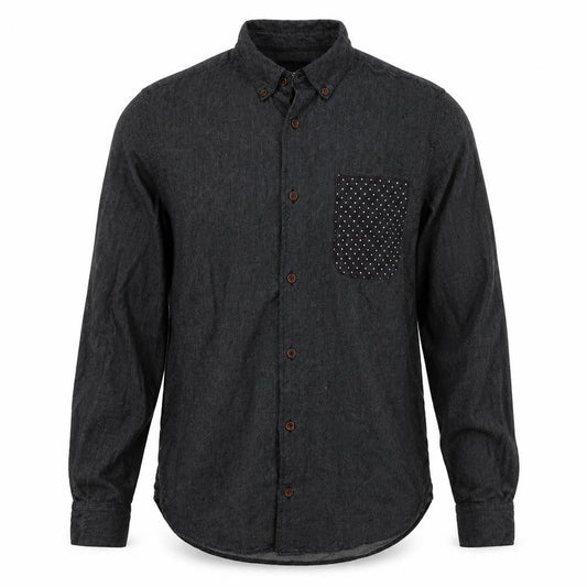 ASOS Mens Black    Button-Up Size S