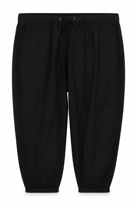 label be Womens Black   Capri Trousers Size 32 in L21 in