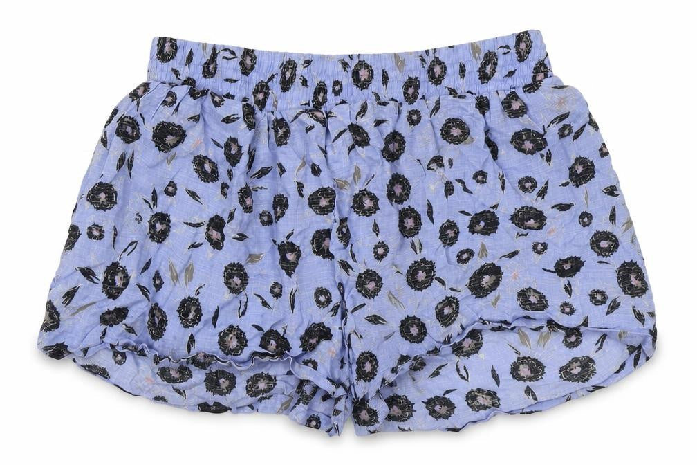 NEXT Girls Blue Floral  Hot Pants Shorts Size 10 Years