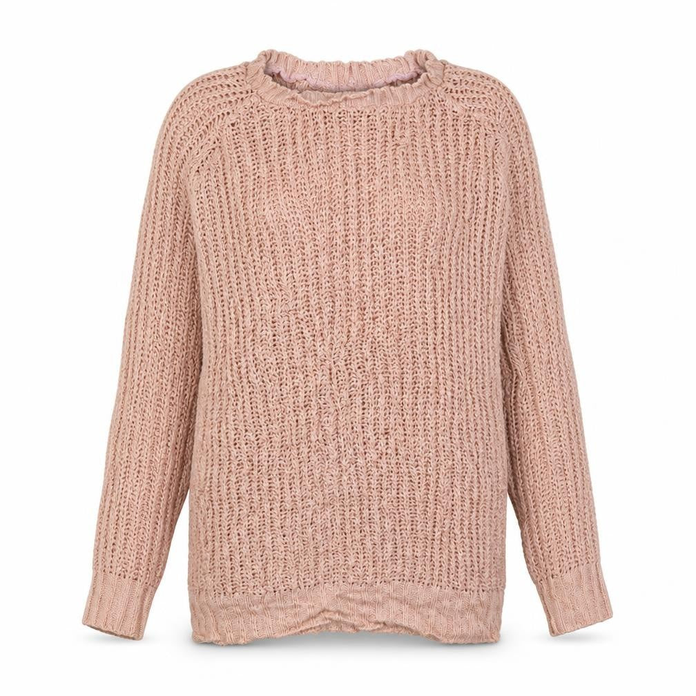 Boohoo Womens Pink   Pullover Jumper Size S