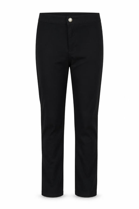 Divided Womens Black   Cropped Trousers Size 14 L30 in