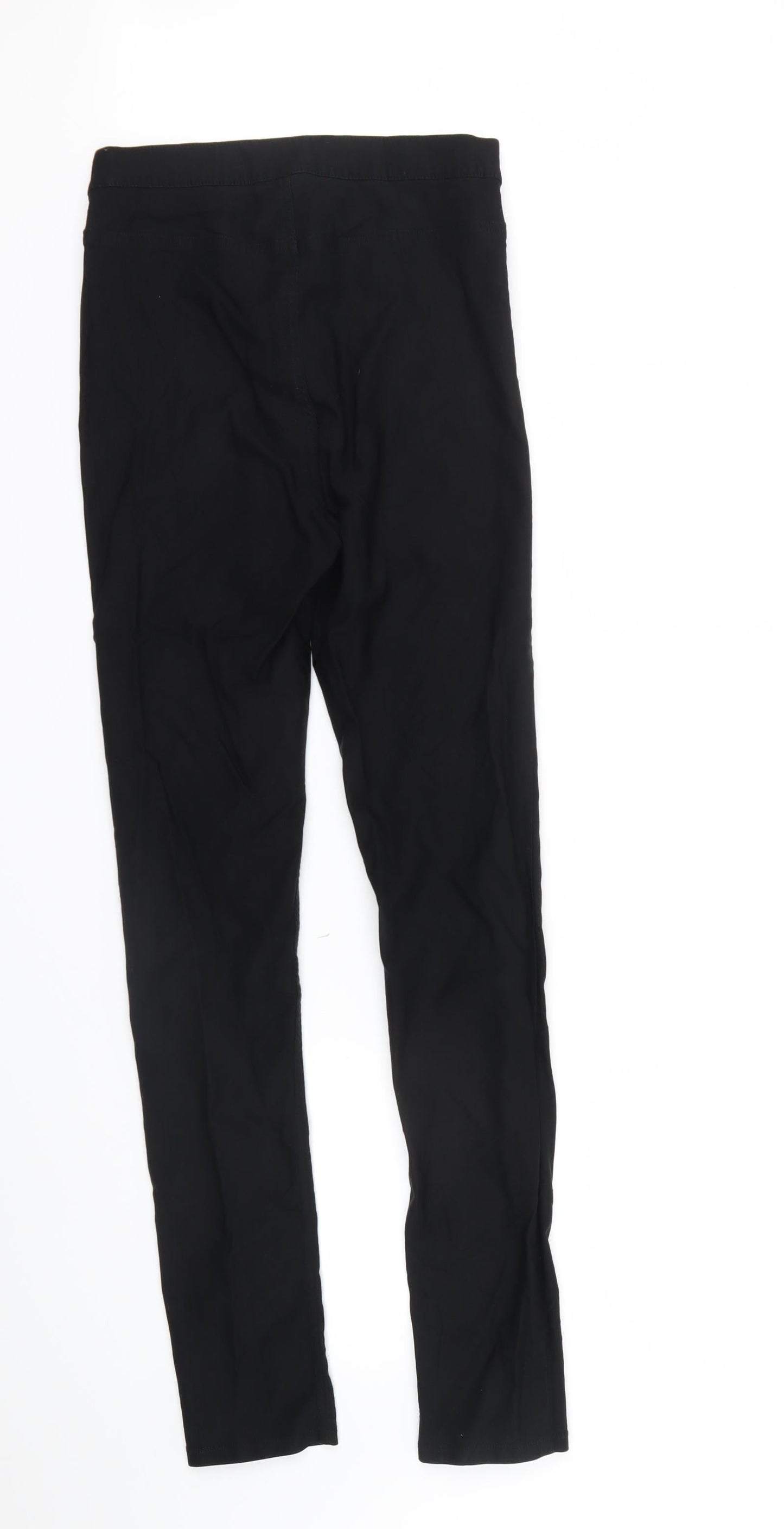 Divided Womens Black   Cropped Trousers Size 14 L30 in