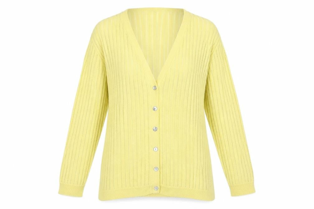 Reflections Womens Green   Cardigan Jumper Size L