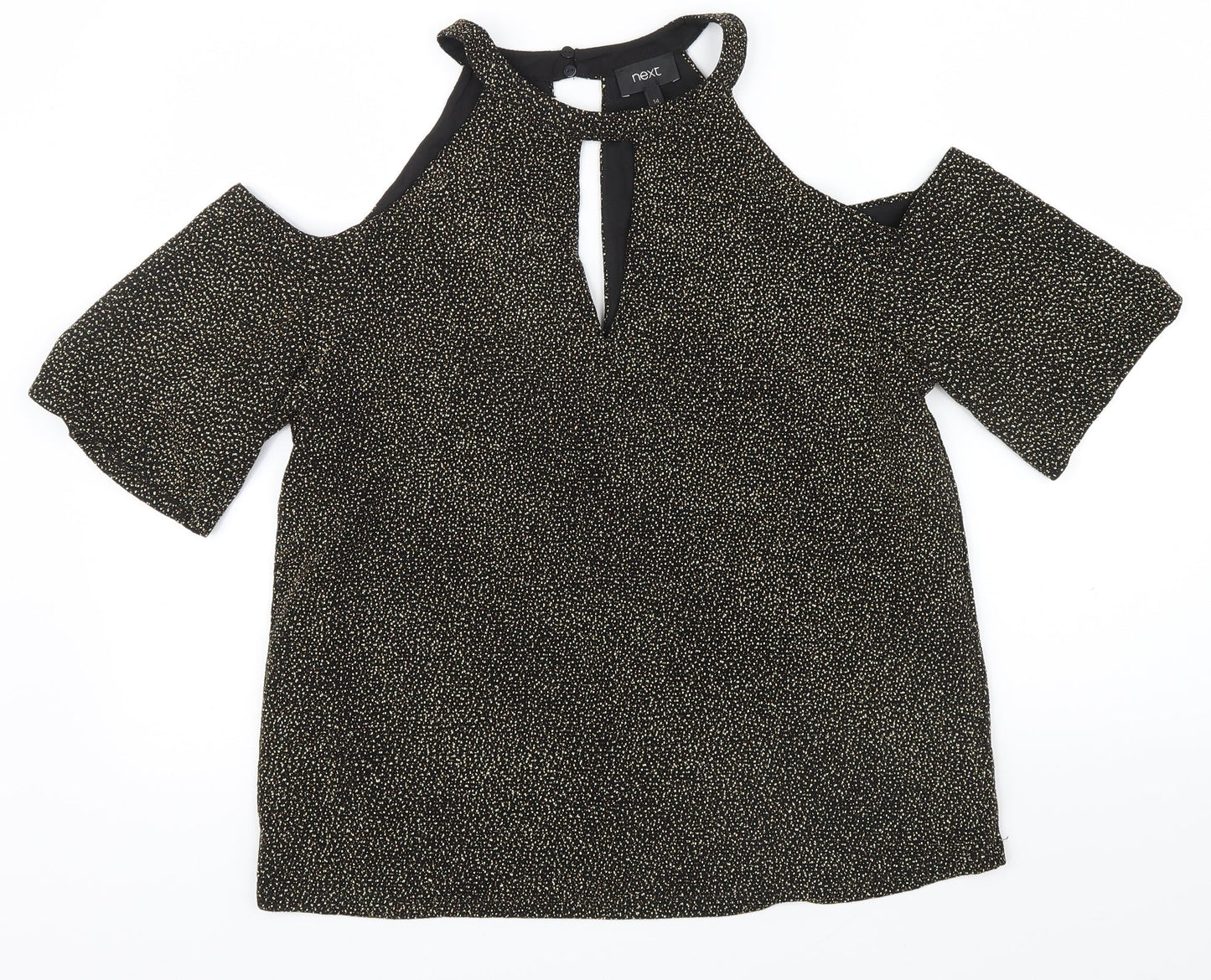 NEXT Womens Gold   Basic T-Shirt Size 14