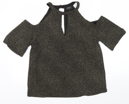 NEXT Womens Gold   Basic T-Shirt Size 14