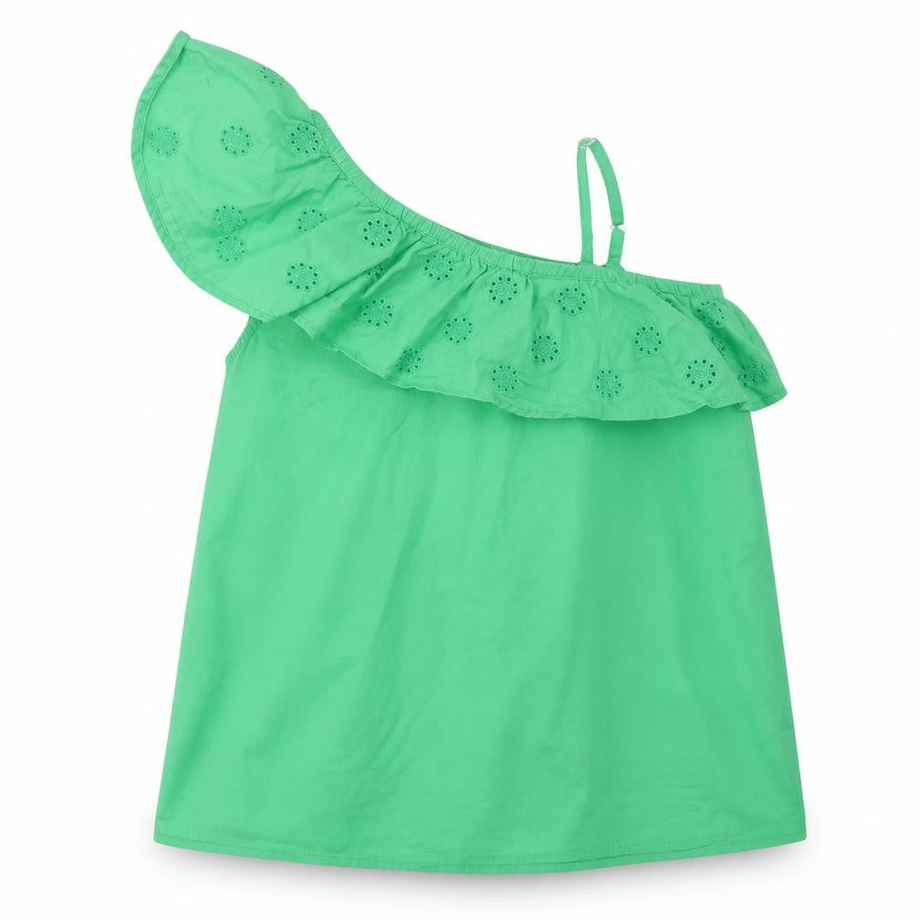 George Girls Green   Basic Blouse Size 12-13 Years