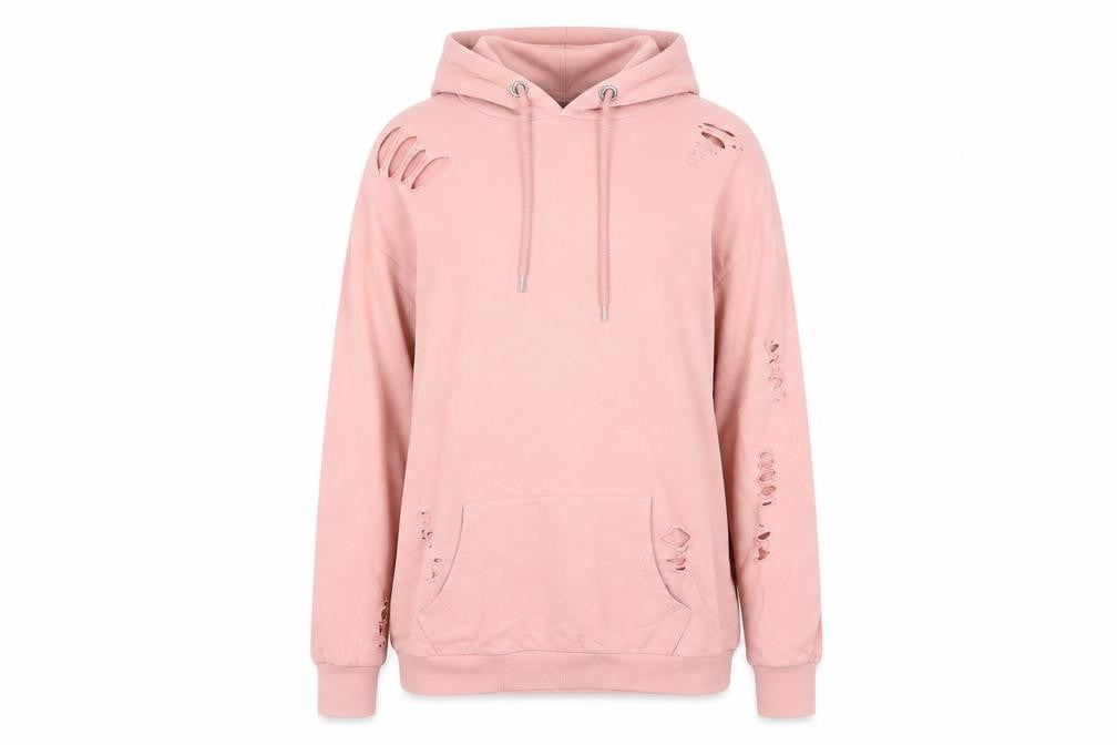 Select Womens Pink   Pullover Hoodie Size 10