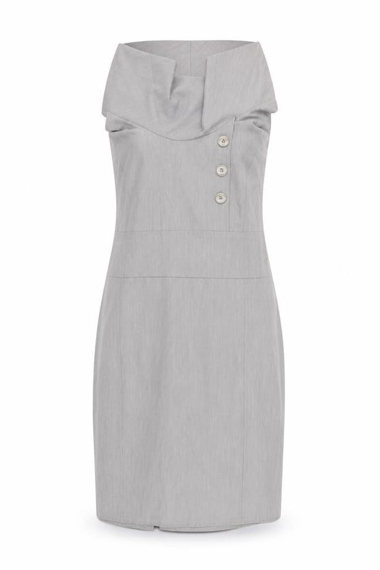 Dandara Womens Grey   Shirt Dress  Size S