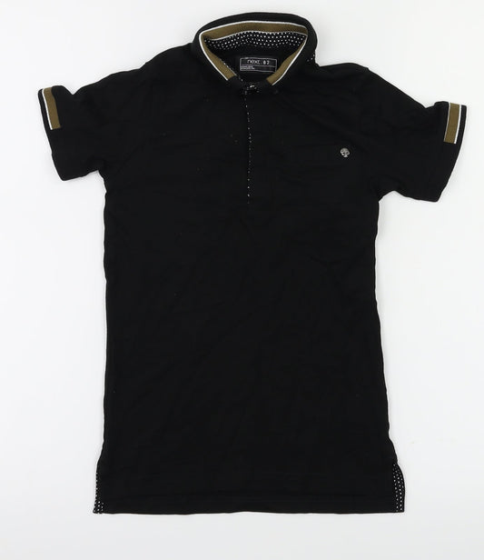 next  Boys Black   Basic T-Shirt Size 6 Years