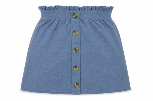 New Look Womens Blue   A-Line Skirt Size 10  - Stretch waistband