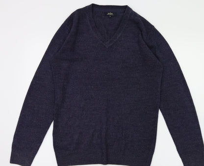 Easy  Mens Blue   Pullover Sweatshirt Size S