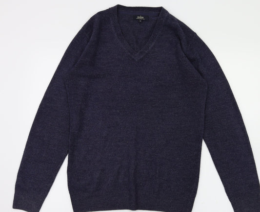easy  Mens Blue   Pullover Sweatshirt Size S
