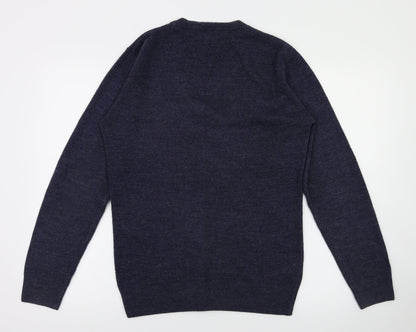 Easy  Mens Blue   Pullover Sweatshirt Size S