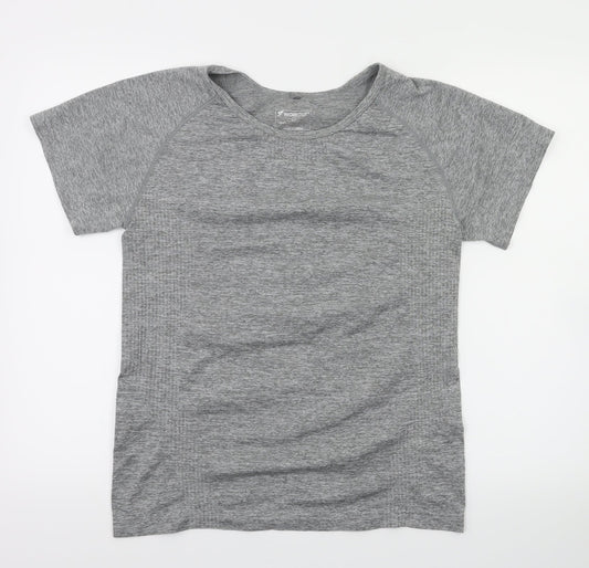 Work Out  Girls Grey   Basic Polo Size 14 Years
