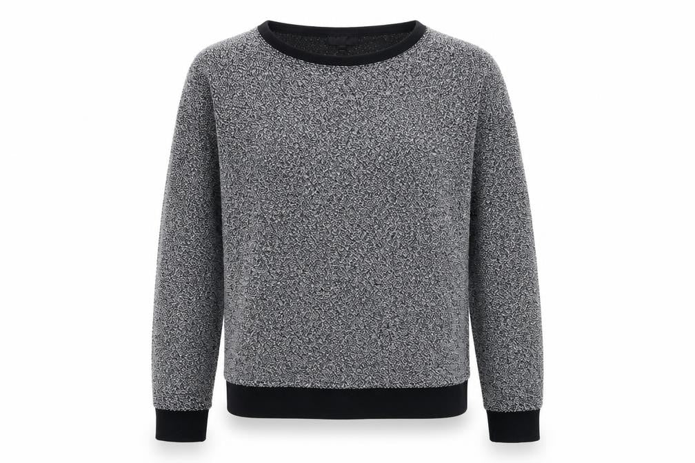 Topshop Womens Grey  Knit Pullover Jumper Size 10