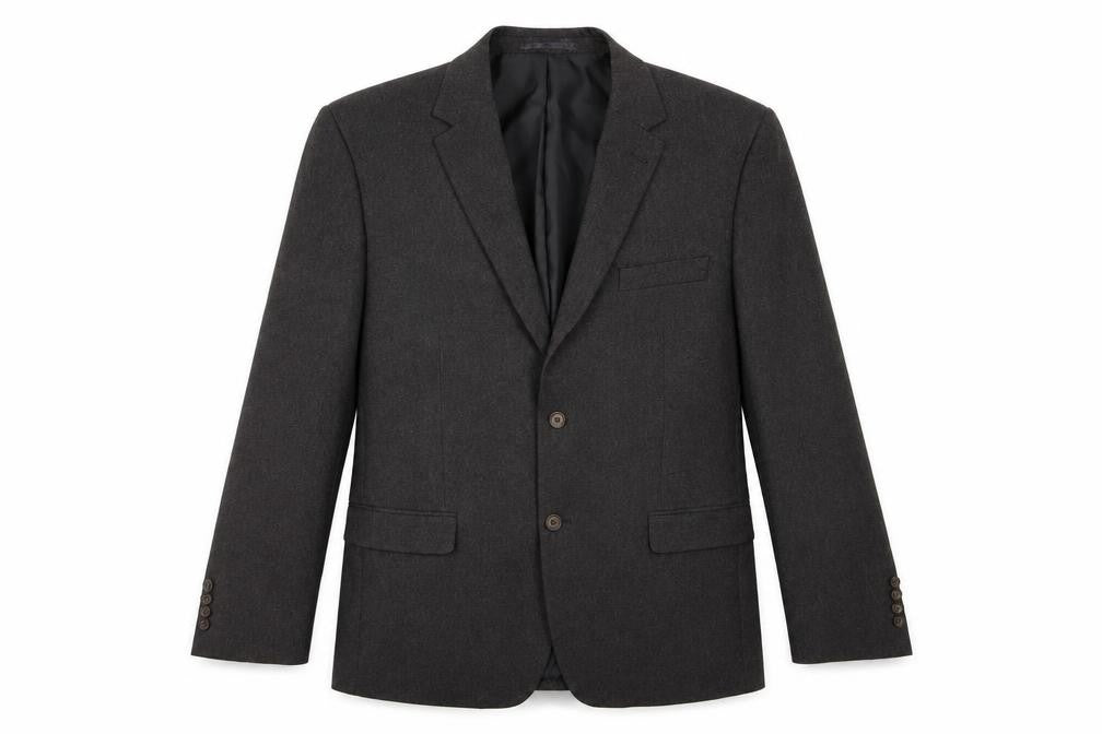 Greenwoods Mens Grey  Rayon Jacket Suit Jacket Size 44