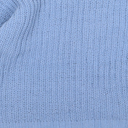 Preloved F&F Womens Blue  Knit Pullover Jumper Size 10 - Label